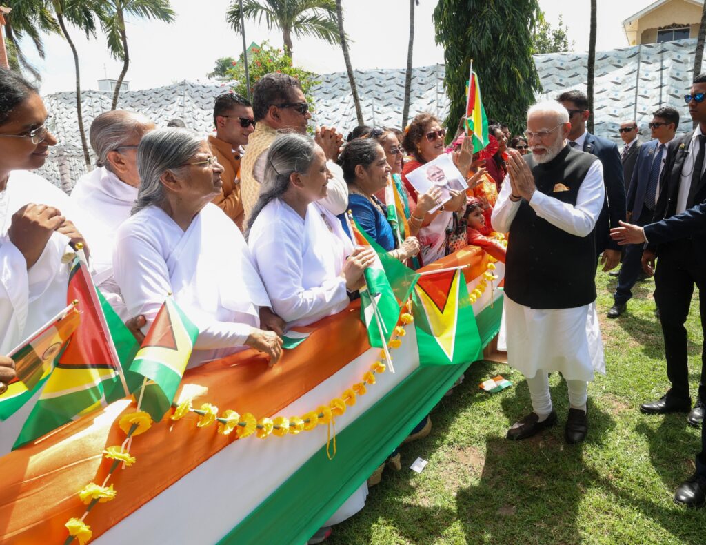 PM Modi’s Visit to the Indian Arrival Monument in Guyana: A Tribute to Shared History and Resilience