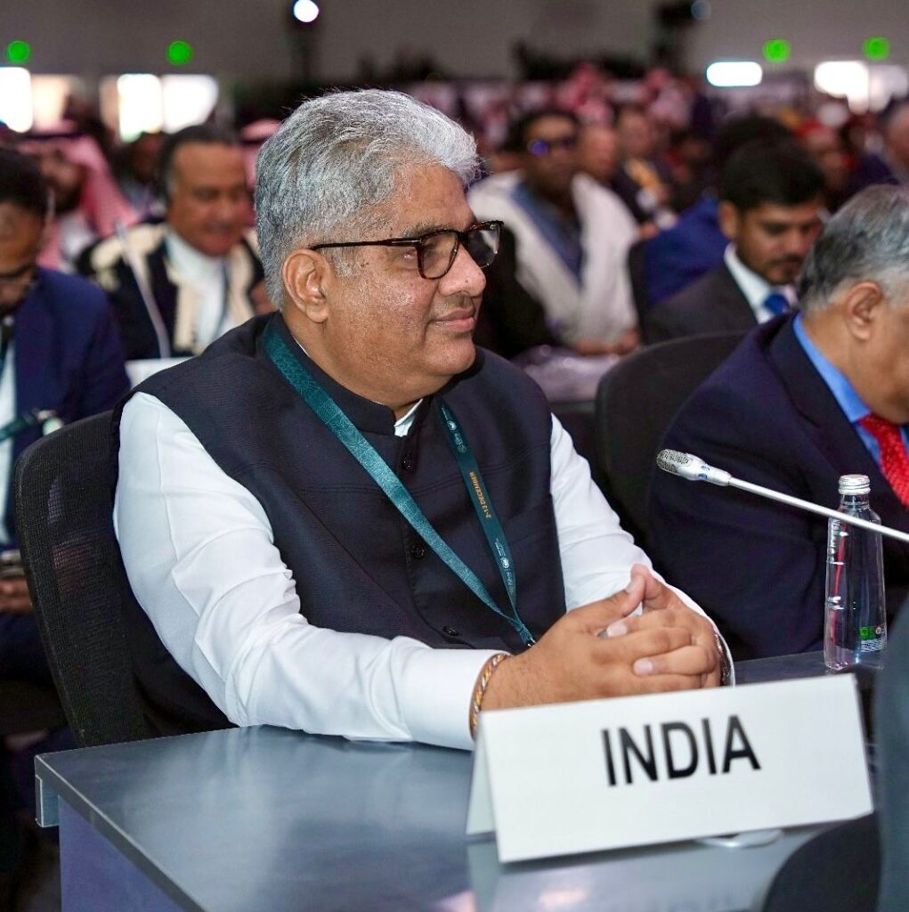 Shri Bhupender Yadav Spotlight India’s War Against Land Degradation at CoP16