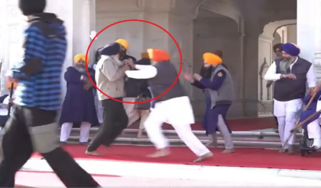 SAD leader Sukhbir Singh Badal narrowly escapes an attack at the Golden Temple in Amritsar while fulfilling religious punishment linked to the 2015 Guru Granth Sahib sacrilege controversy.