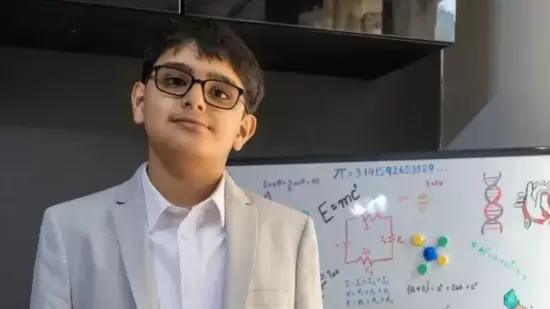 10-year-old Krish Arora, a young prodigy from West London with an IQ of 162, excelling in math, chess, and music, surpassing the IQs of Einstein and Hawking.